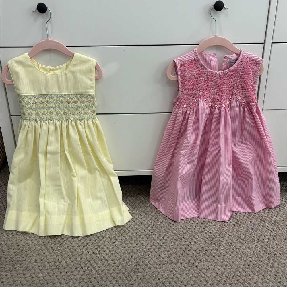 Toddler Girls Smocked Sundresses